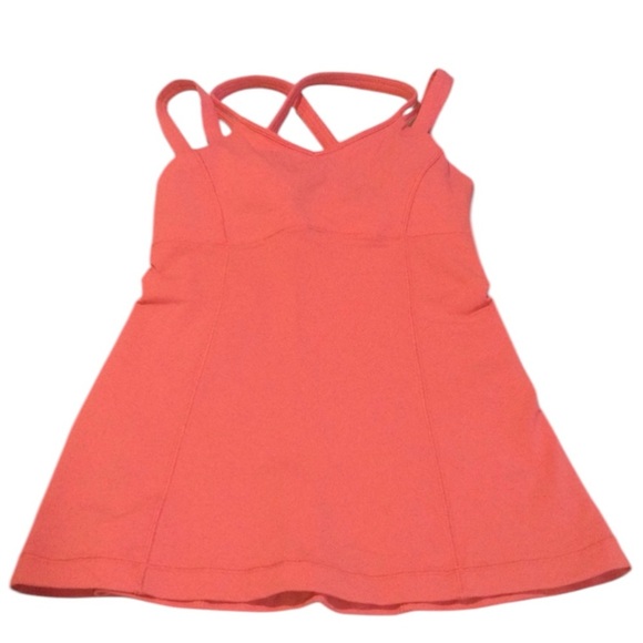 Lululemon Happy Strappy Pink Lemonade Tank. Size 4 - Picture 1 of 4